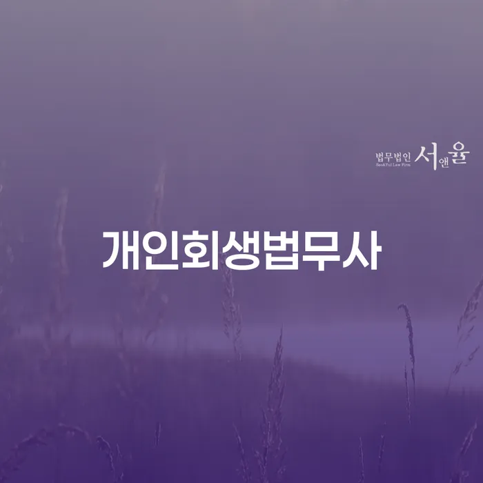 개인회생개시결정 개인회생으로 해결 경험 많은 곳에서
