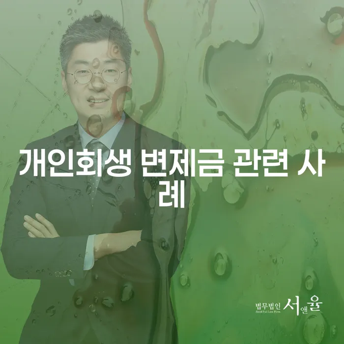 개인회생 변제금 관련 사례를 통해 변제금을 낮출 수 있는 방법은?
