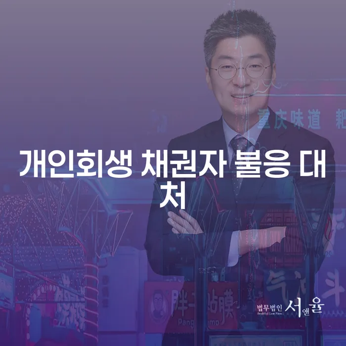 개인회생 신청 시 채권자가 불응하면 어떻게 해야 할까요?